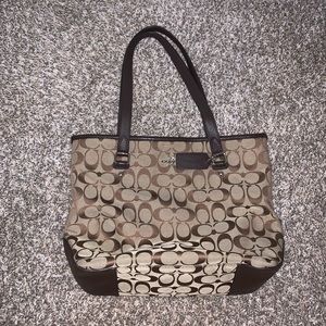 COACH Shoulder Tote